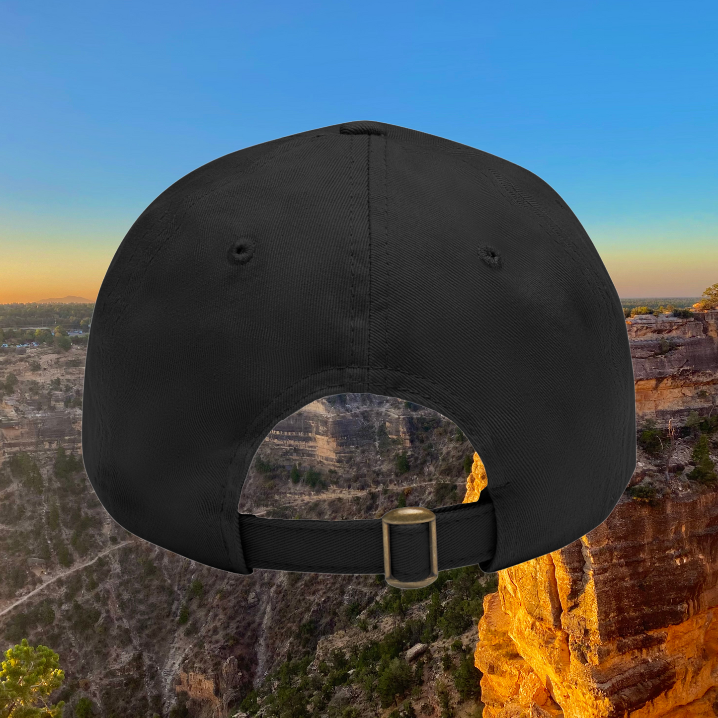 Everything is Bigger in The Grand Canyon State hat, color black, Angle back