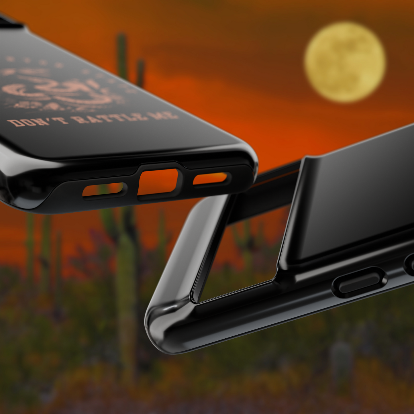 "Don't Rattle Me" Phone Case