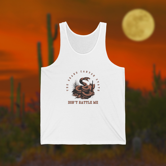 Arizona Snake Tank Top, Color White