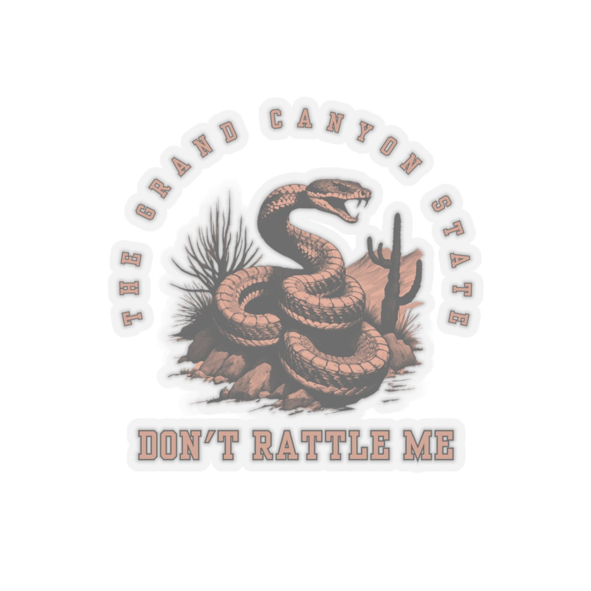 Don't Rattle Me Sticker